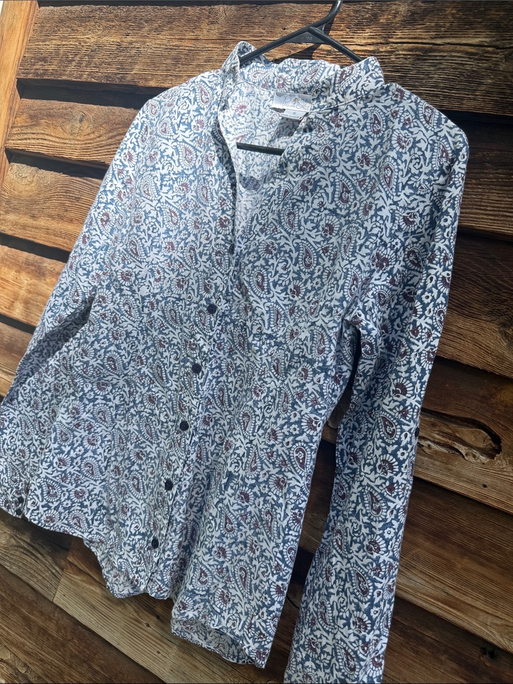 Passion lilie blouse paisley 100% cotton